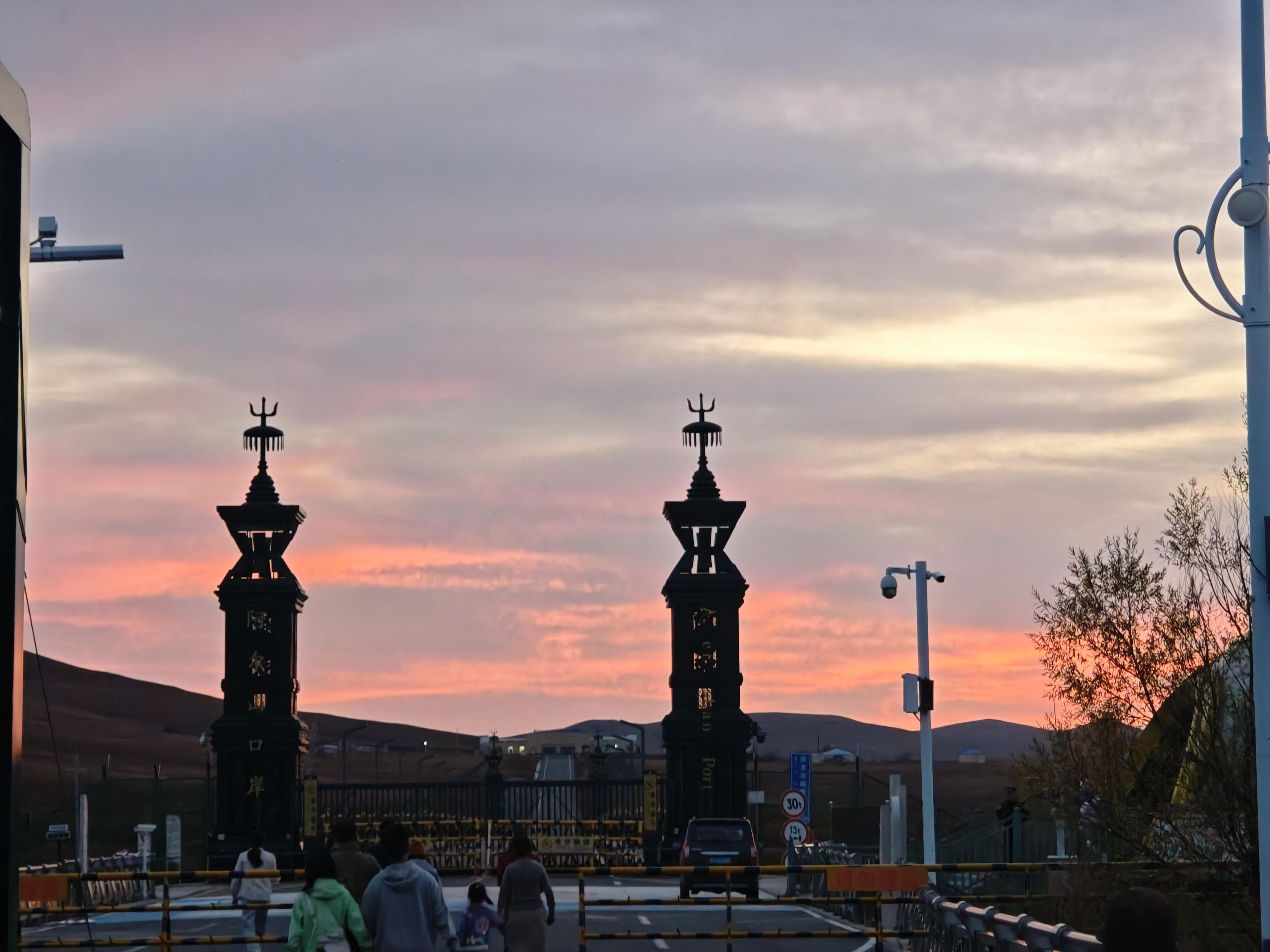 阿尔山口岸的余晖